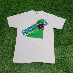 Vintage 90s IHSAA Football State Finals Shirt Small 18x25 USA